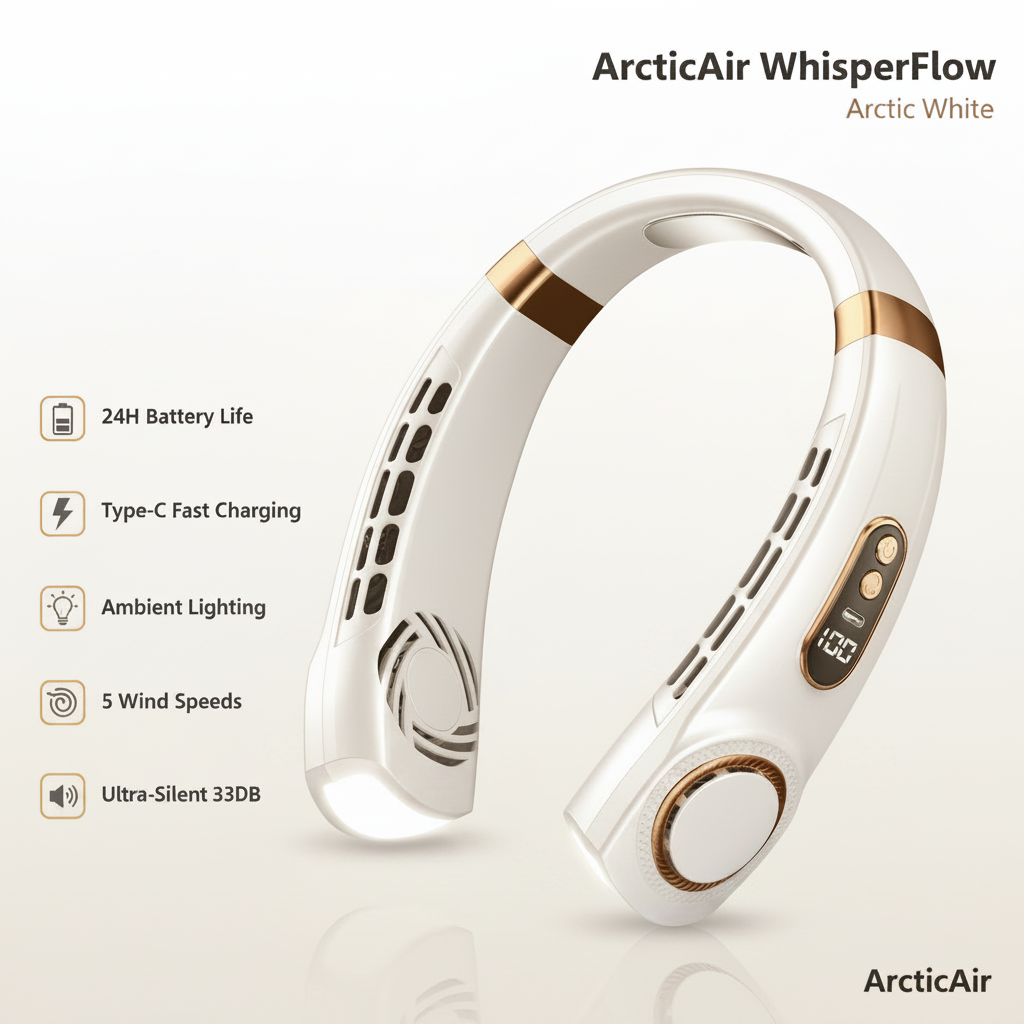 ArcticAir WhisperFlow - Arctic White